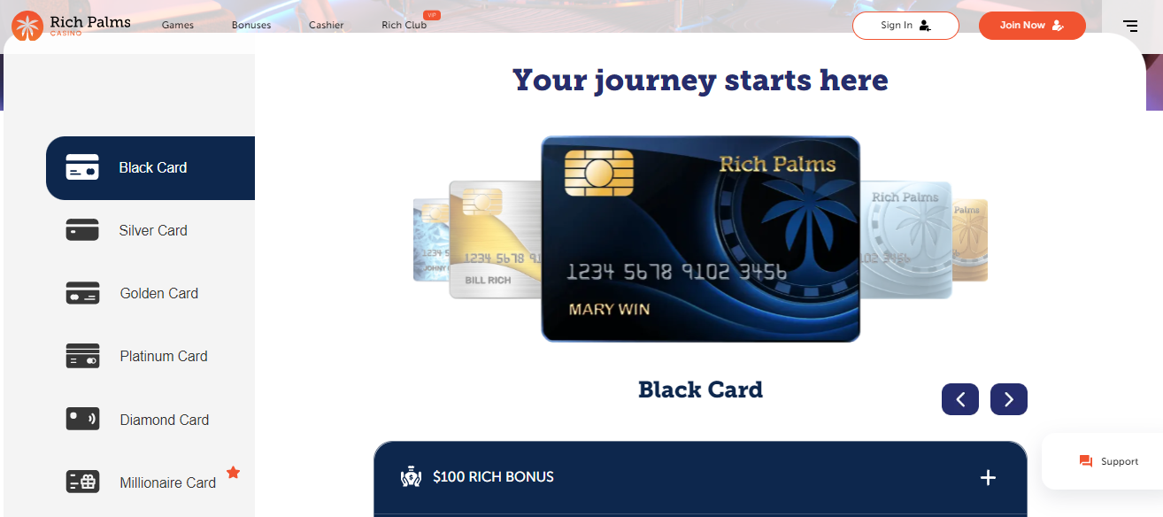 Rich Palms Casino: Exclusive Casino VIP Club Rewards & Benefits